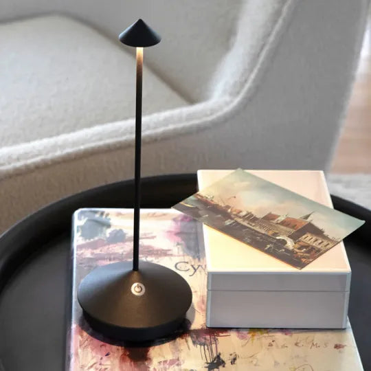 Sleek Wireless LED Lamp with Rechargeable Battery for Home