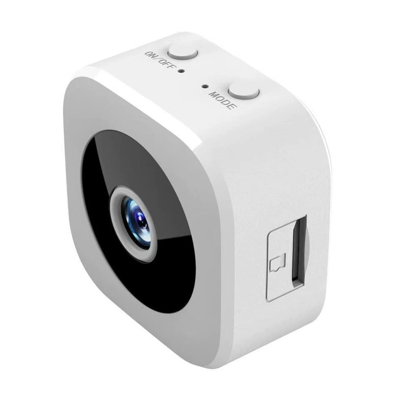 Compact Indoor Security Camera with WiFi Connectivity