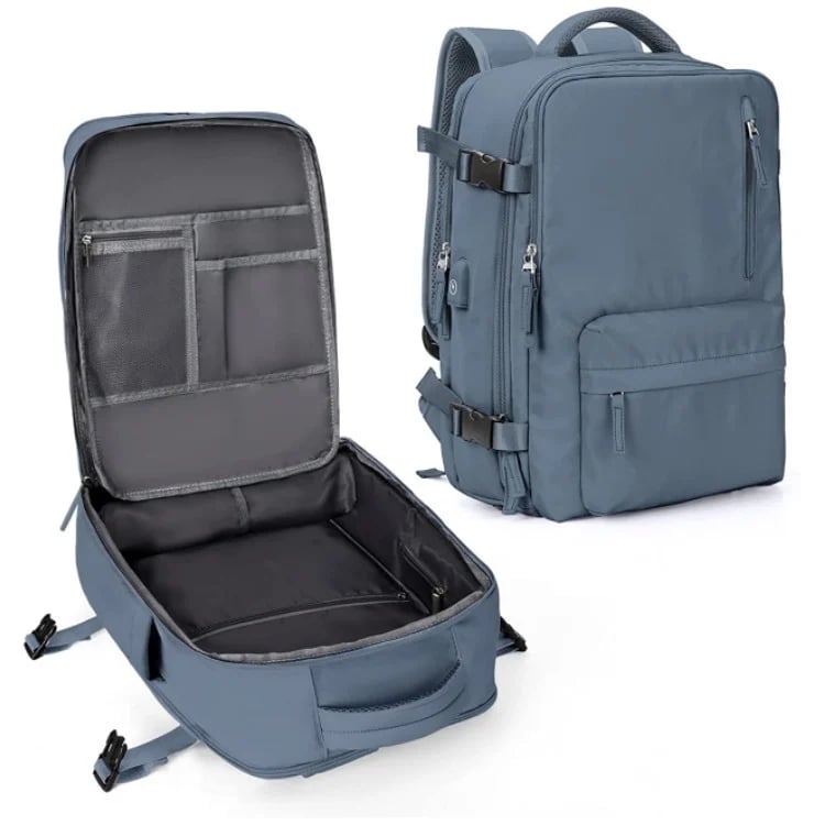 Adventure-Ready Waterproof Backpack with USB Charging Port