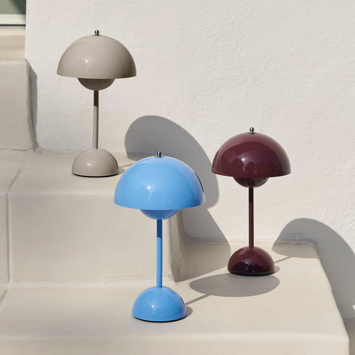 Retro Style Table Lamp – Wireless with 3 Adjustable Brightness Levels