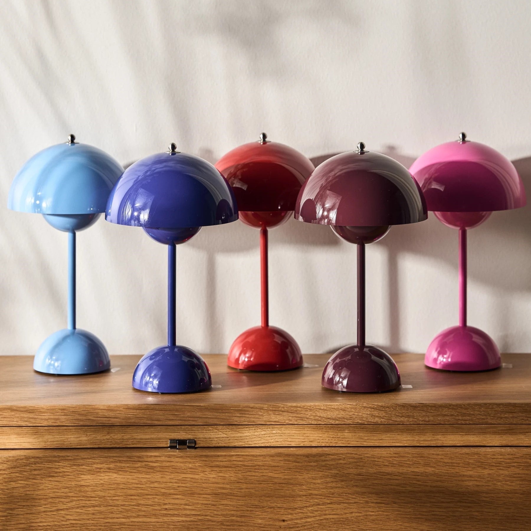Retro Style Table Lamp – Wireless with 3 Adjustable Brightness Levels
