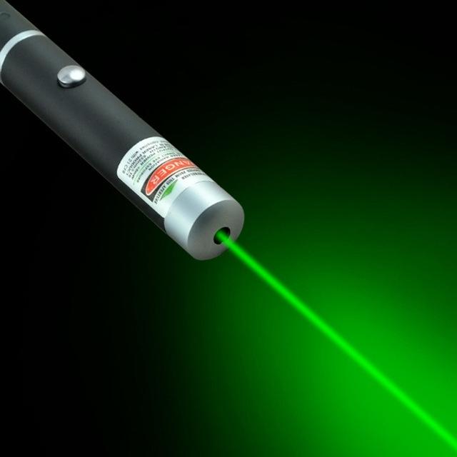 Three-Color Laser Pointer – Red, Green, Blue-Violet