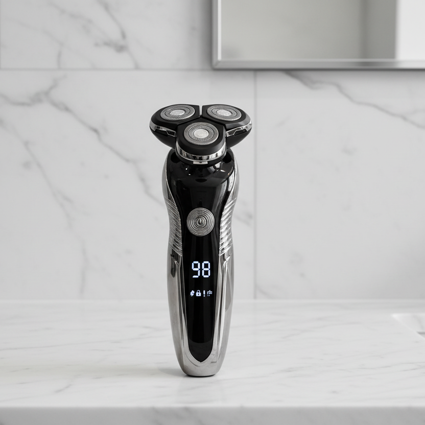 Waterproof Rechargeable Electric Shaver for Wet and Dry Grooming