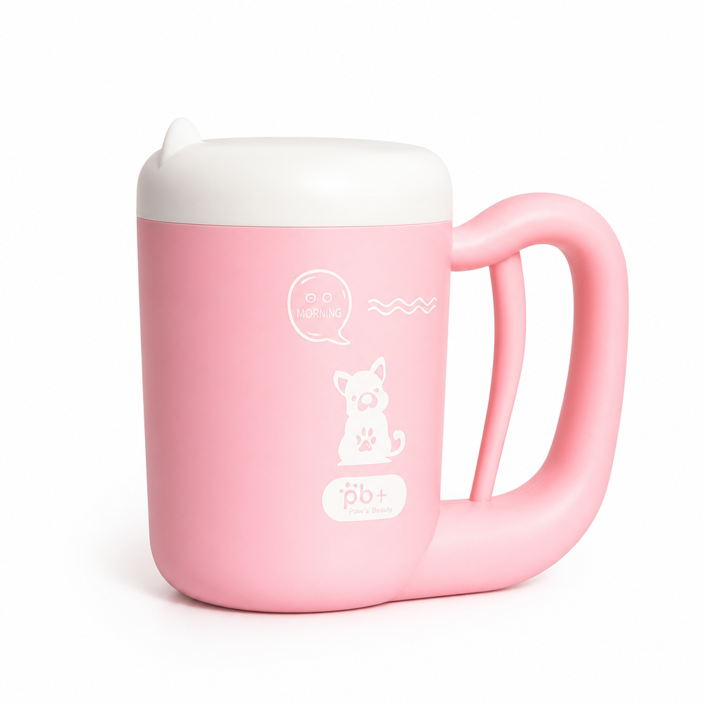 One-Touch 360° Soft Silicone Paw Cleaning Cup