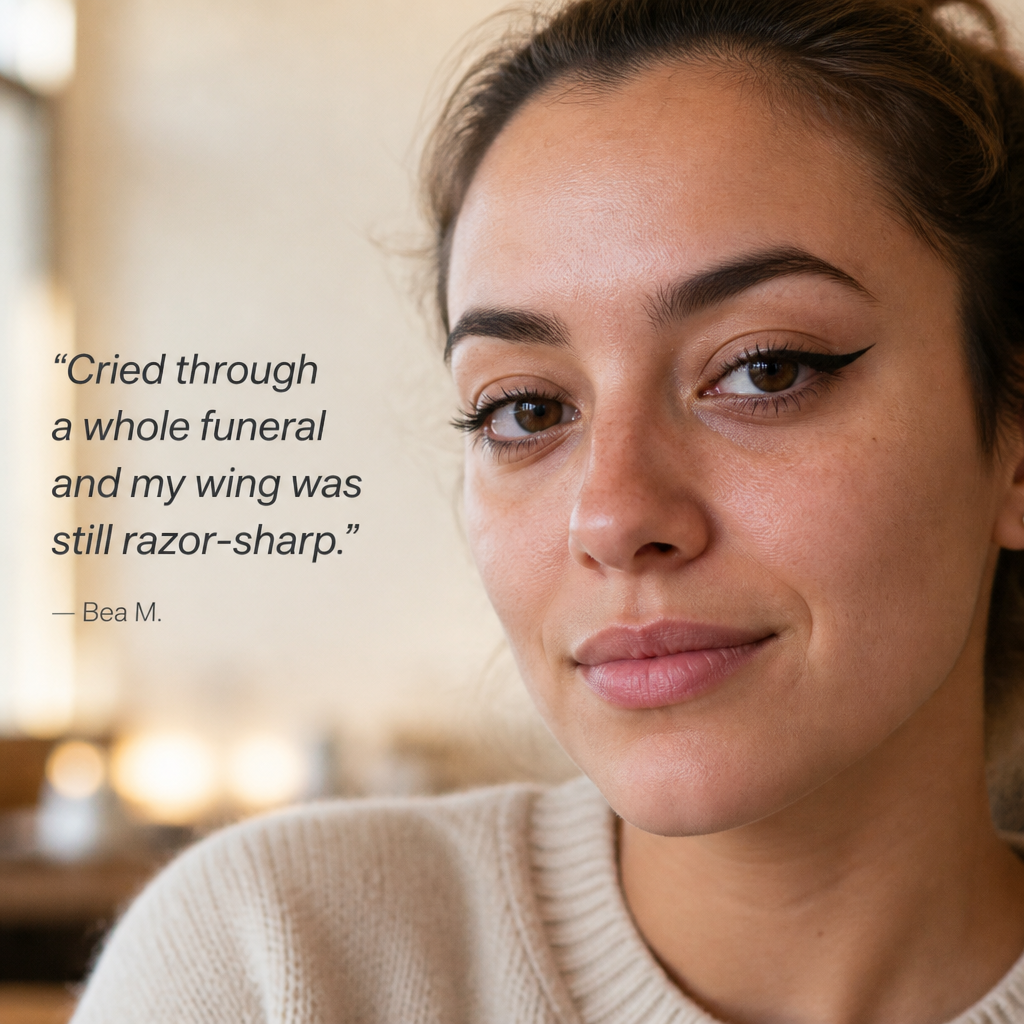 VeloLuxe™ — Effortless All-Day Wings That Withstand Tears and Sweat