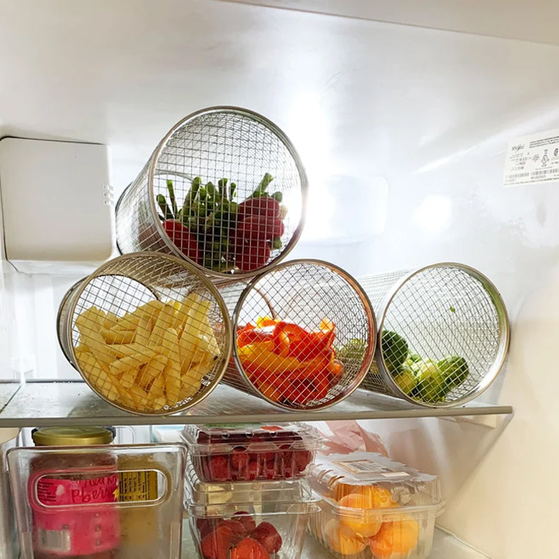 BBQ Cooking Basket | 360° Swivel | Even Heating | Stainless Steel Construction | GrillMaster