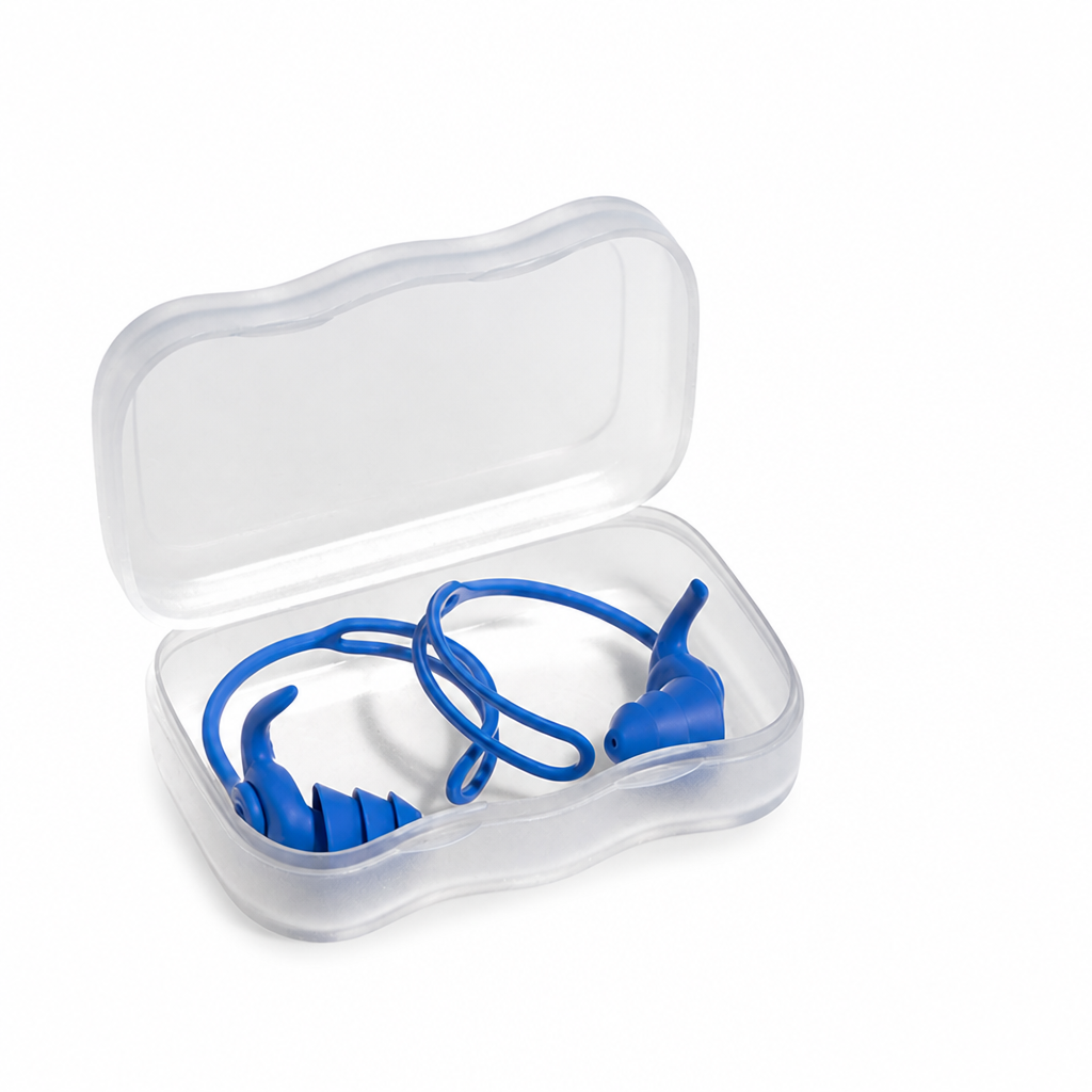 Waterproof Noise-Reducing Silicone Swimming Ear Plugs