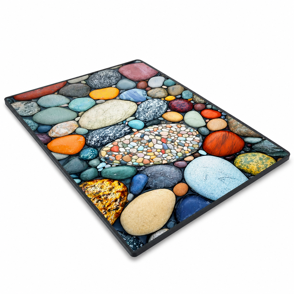 Quick-Dry Diatomaceous Earth Bath Mat (Non-Slip Rubber Base)