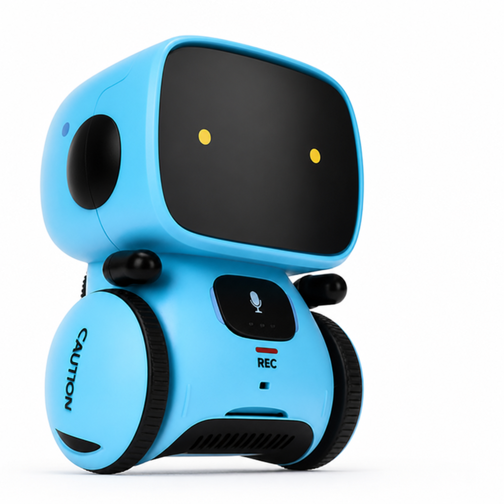 Interactive Voice-Responsive USB-Rechargeable Talking Robot Toy