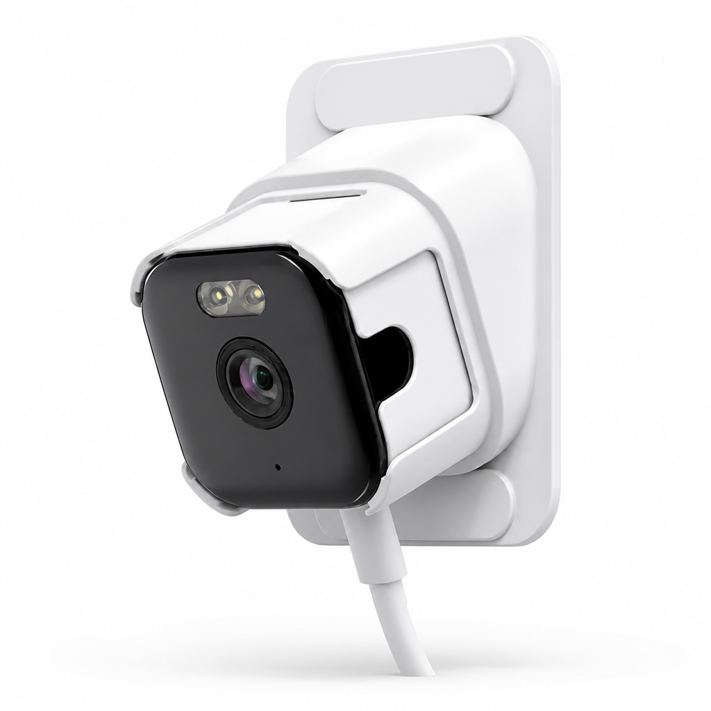 2K AI Human Detection Night Vision Window Camera