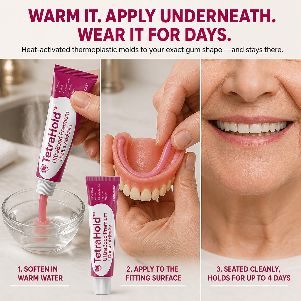 TetraHold™ — Bite the Apple, Crack Up, and Last for 4 Days