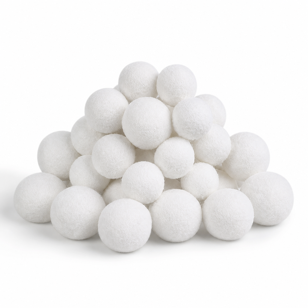 Polyester Fiber High-Efficiency Pool Filter Balls (30–50mm)