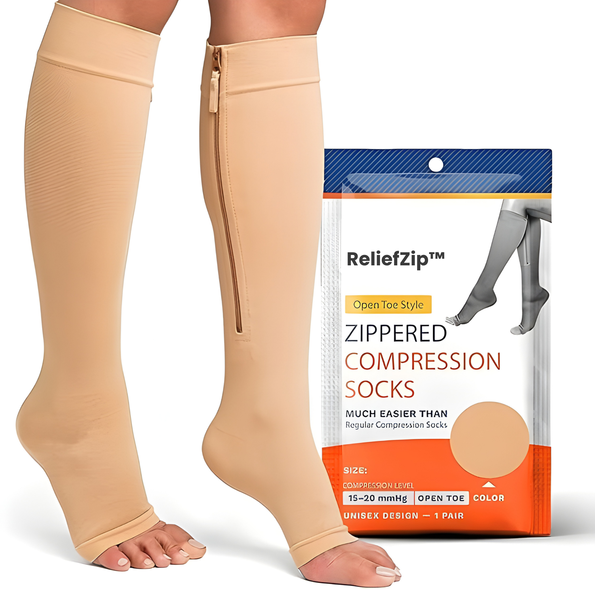 LuminaStride™ — Zip On Lightness That Crushes Leg Pain and Fatigue
