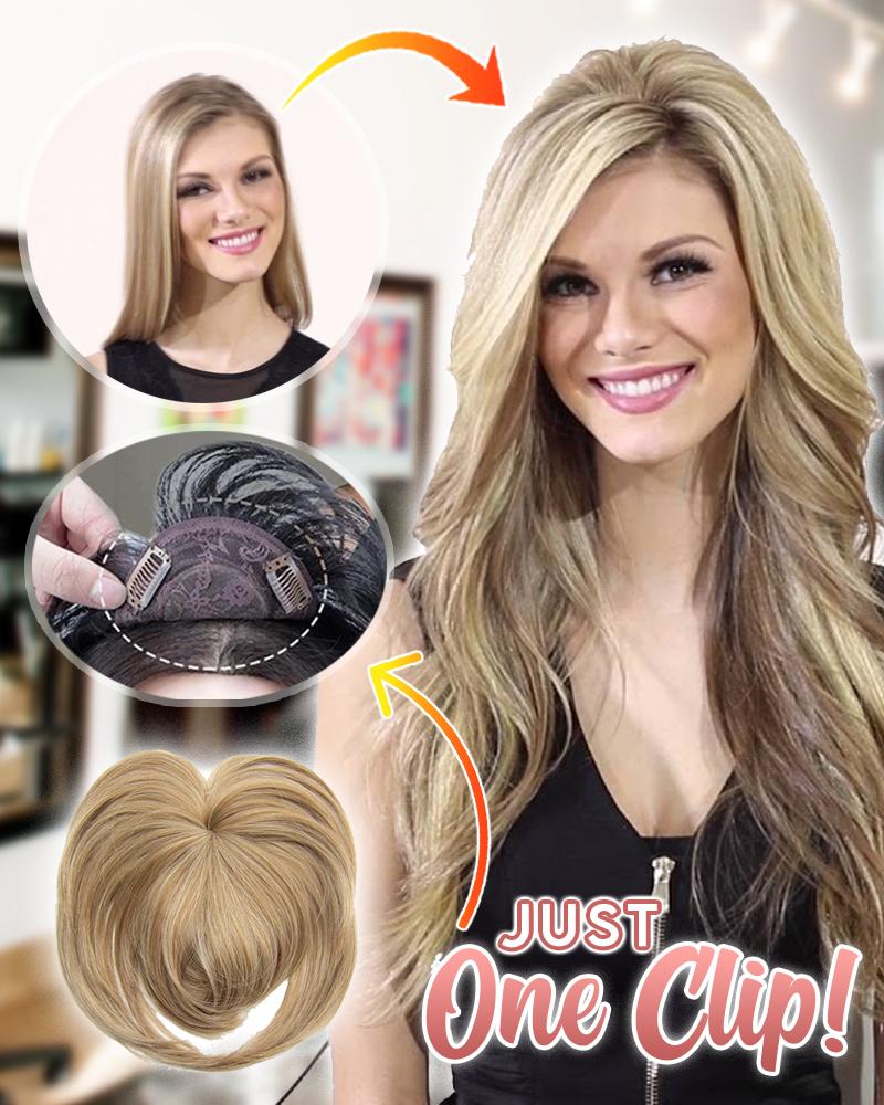SilkShade™ Hair Clip — Instantly Thicker, Youthful Hair That Stays Perfect All Day