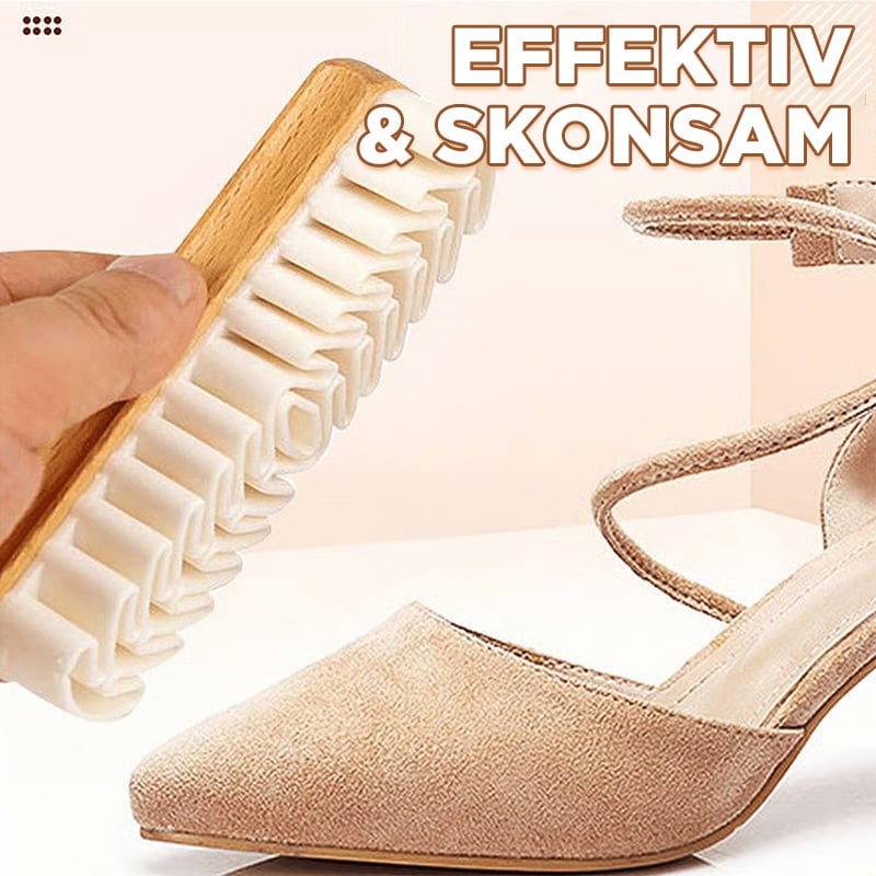 Suede and Nubuck Shoe Cleaning Brush – Chemical-Free Care