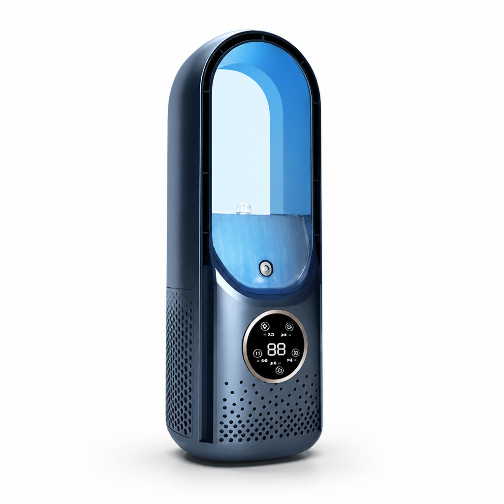 Bladeless Quiet Portable Desktop Air Cooler