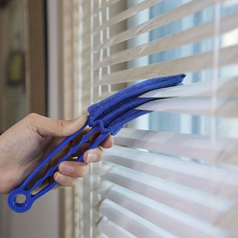 Reusable Cleaning Brush for Windows and Blinds with Removable Head