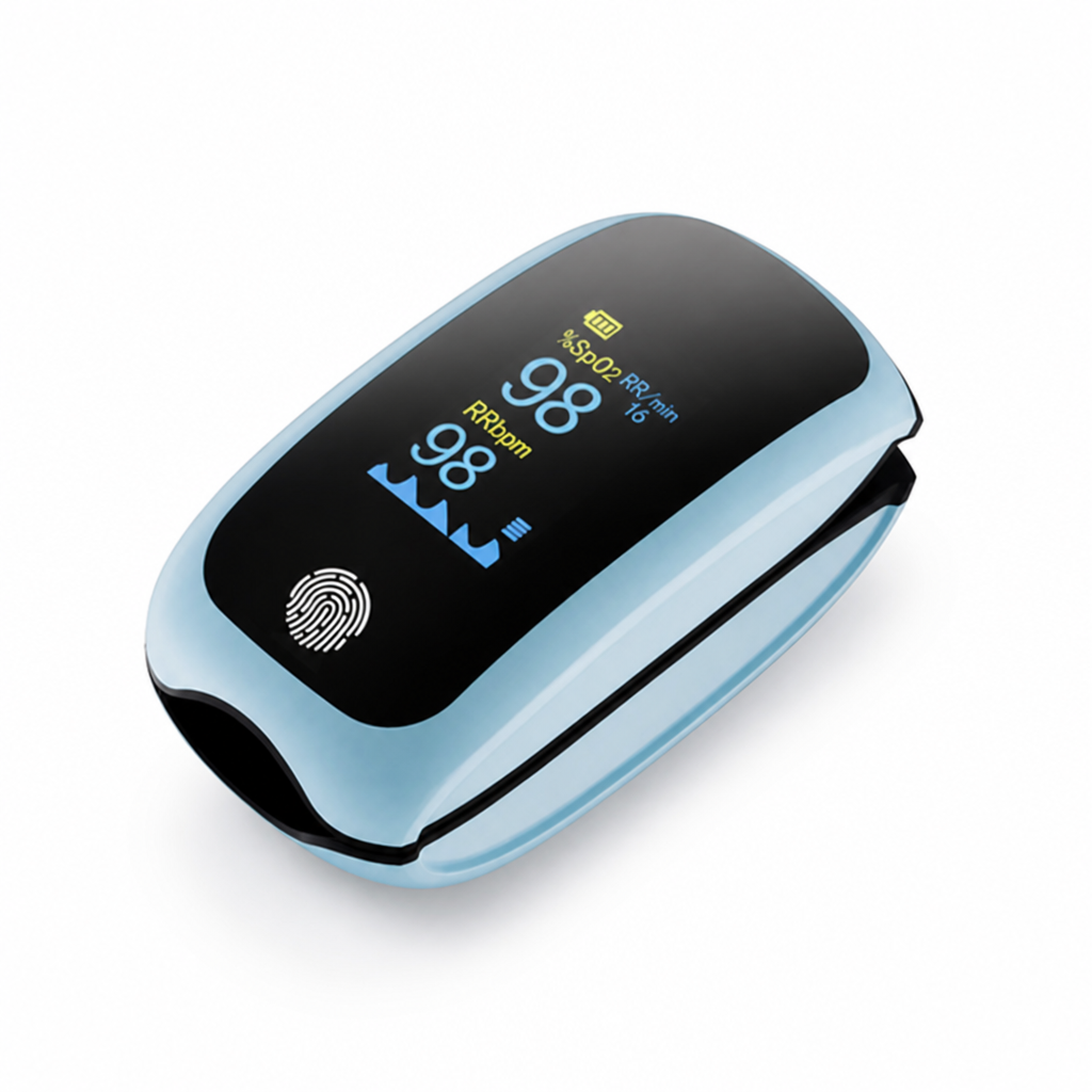 Rechargeable USB-C LED Fingertip Pulse Oximeter