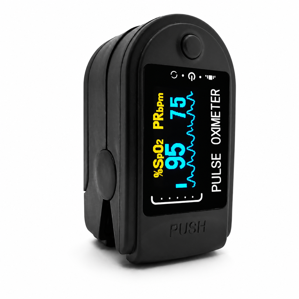 Large LED Display Non-Invasive Pulse Oximeter