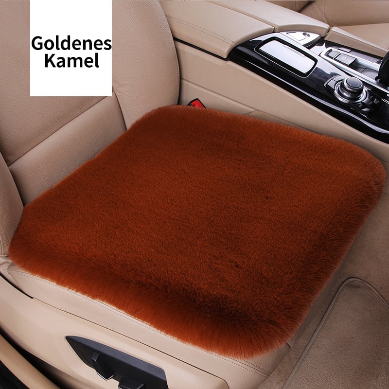 Set of 2 Breathable Non-Slip Soft Plush Car Seat Covers