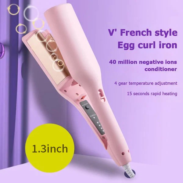 Glissora™ Wave Styler — Effortless, Burn-Free Waves That Shine with Healthy Glamour