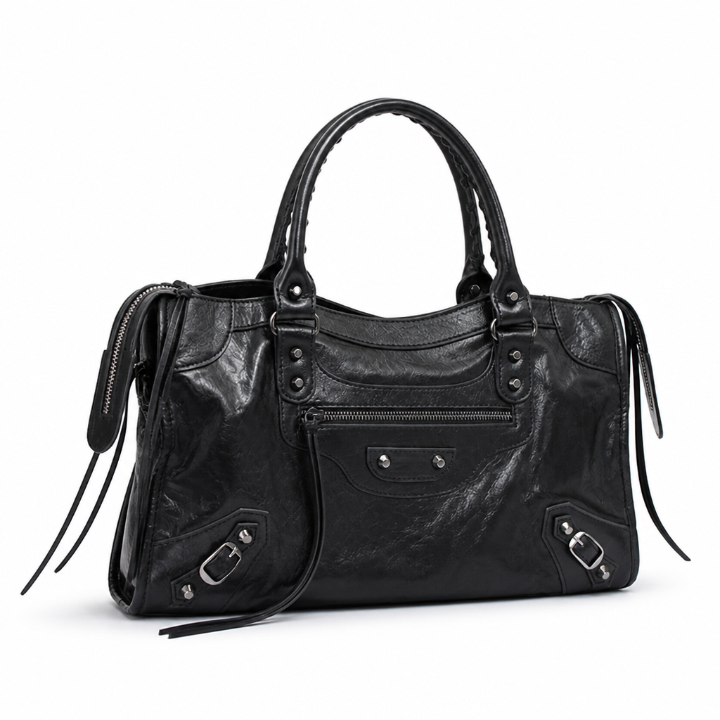 Spacious PU Leather Shoulder Bag (Multiple Pockets)