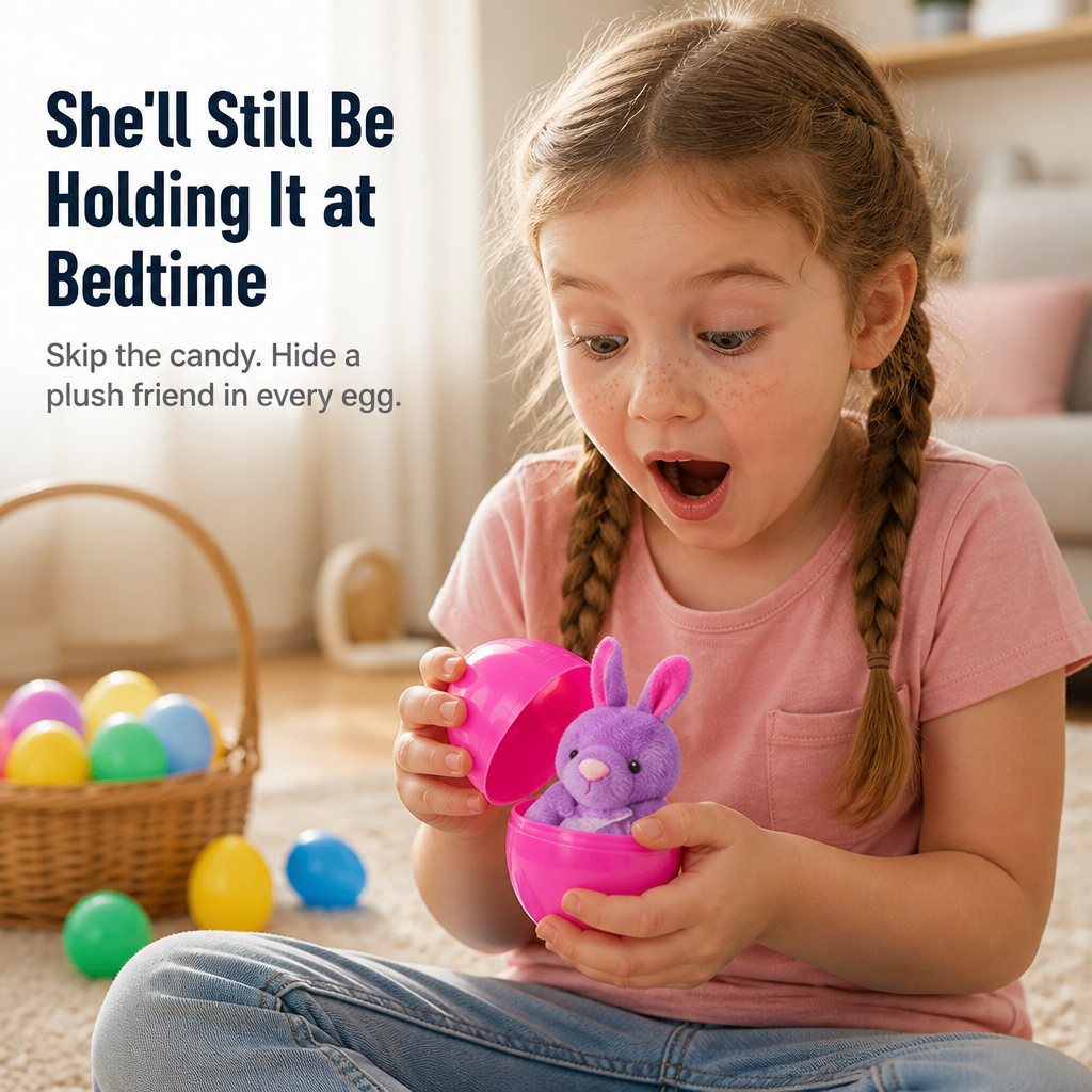 CuddleNest™ — Trade Candy for Plush Pals Kids Still Hug at Bedtime