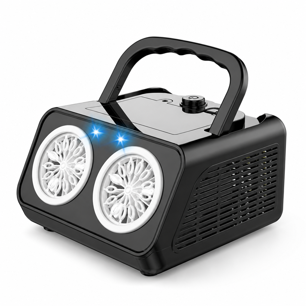 High-Output USB & Battery-Powered Bubble Machine (20,000 Bubbles/Min)