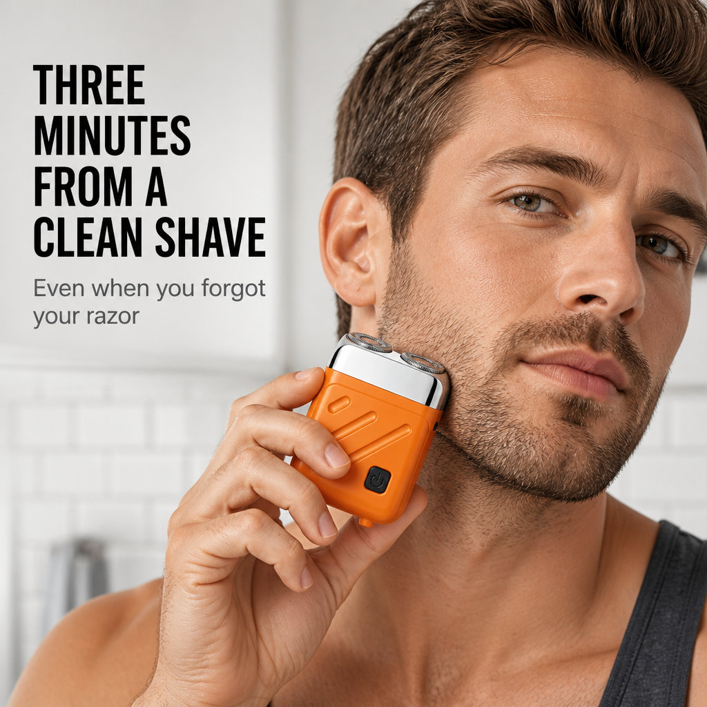 TitanEdge™ — Carry a Backup Shaver That Rescues You From the 5 O'Clock Shadow