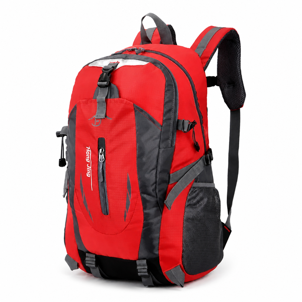 Water-Resistant Multi-Compartment Travel Backpack