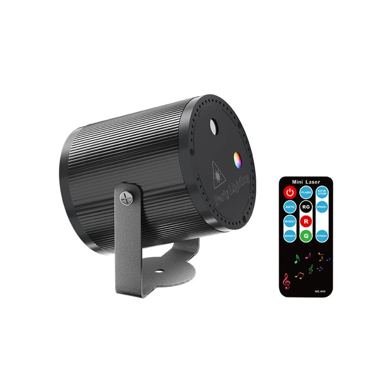 Remote-Controlled Laser Lighting for Parties with Music Sync