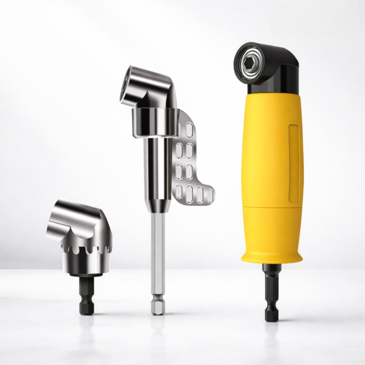 Angle Drill Attachment | Perfect for Tight Spots | Magnetic Bit Holder | AngleCraft