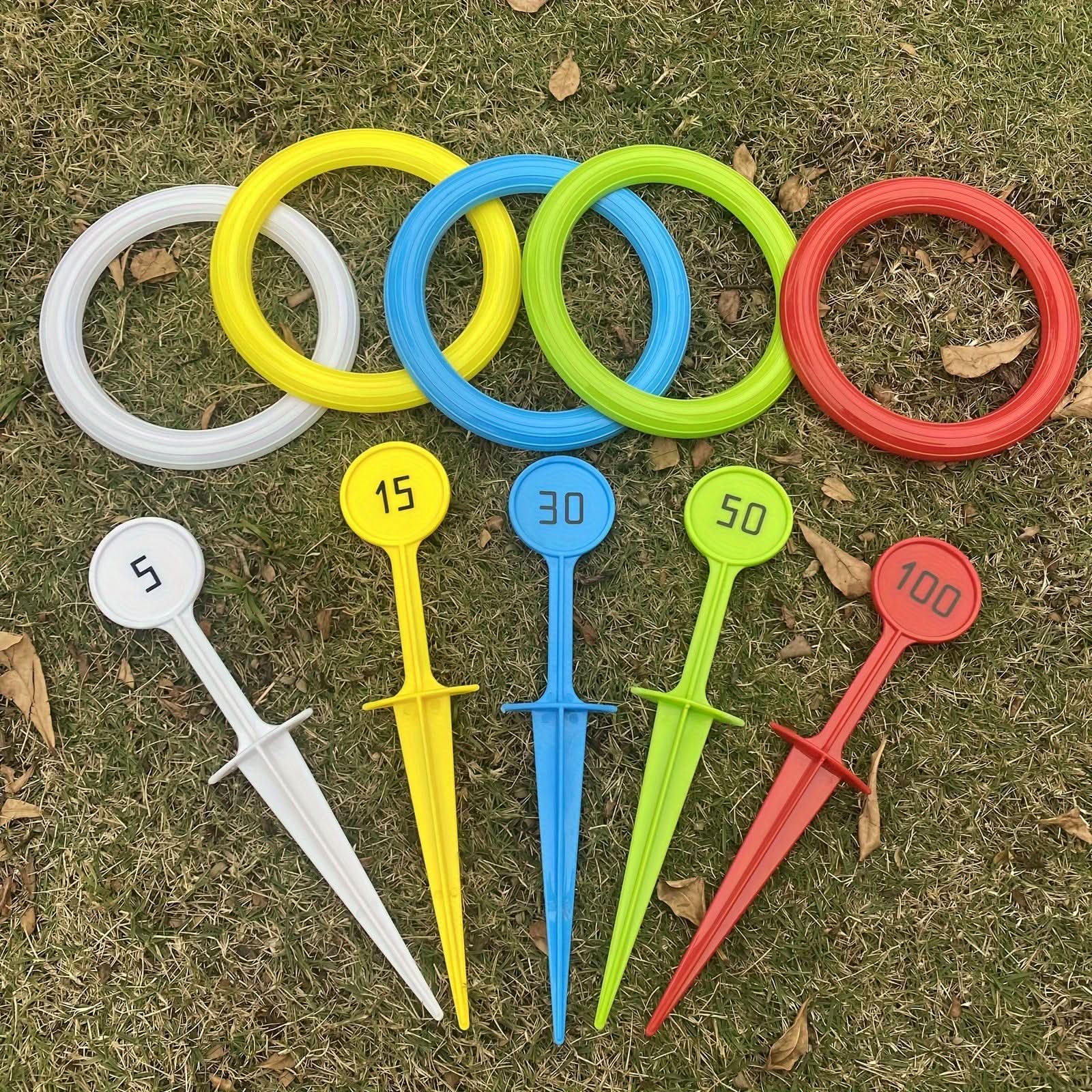 Colorful Rainbow Toss Game for Family Fun and Entertainment