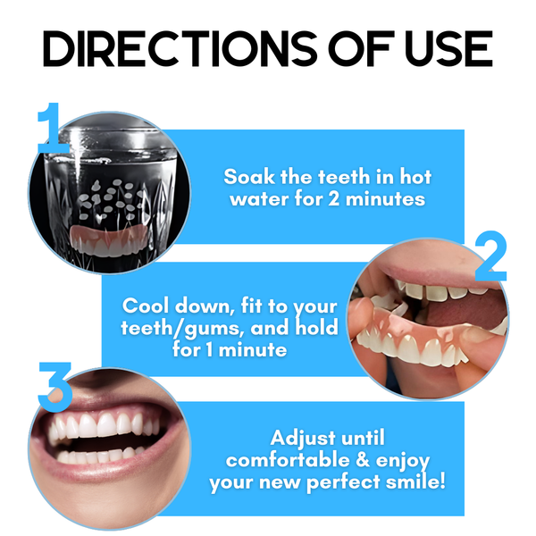 SilqSnap™ — Feel the Freedom of Dentures That Fit Like They Were Made for You