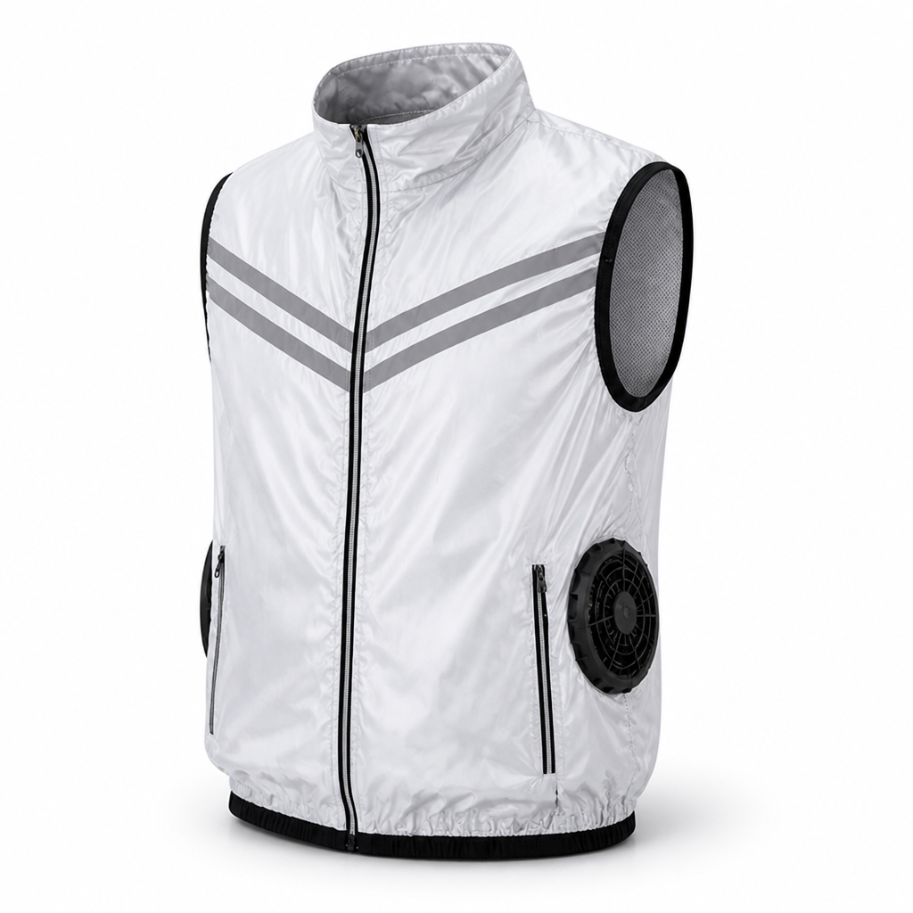Integrated Fan Lightweight & Breathable Cooling Vest (Men's)