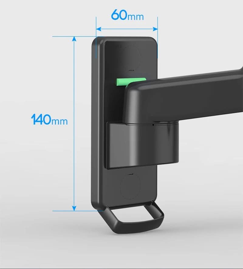 Gas Spring Wall Mount Arm for Monitors