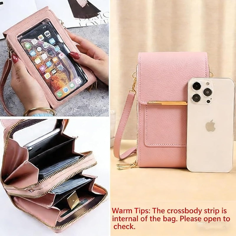 Phone Wallet with RFID Protection and Credit Card Storage