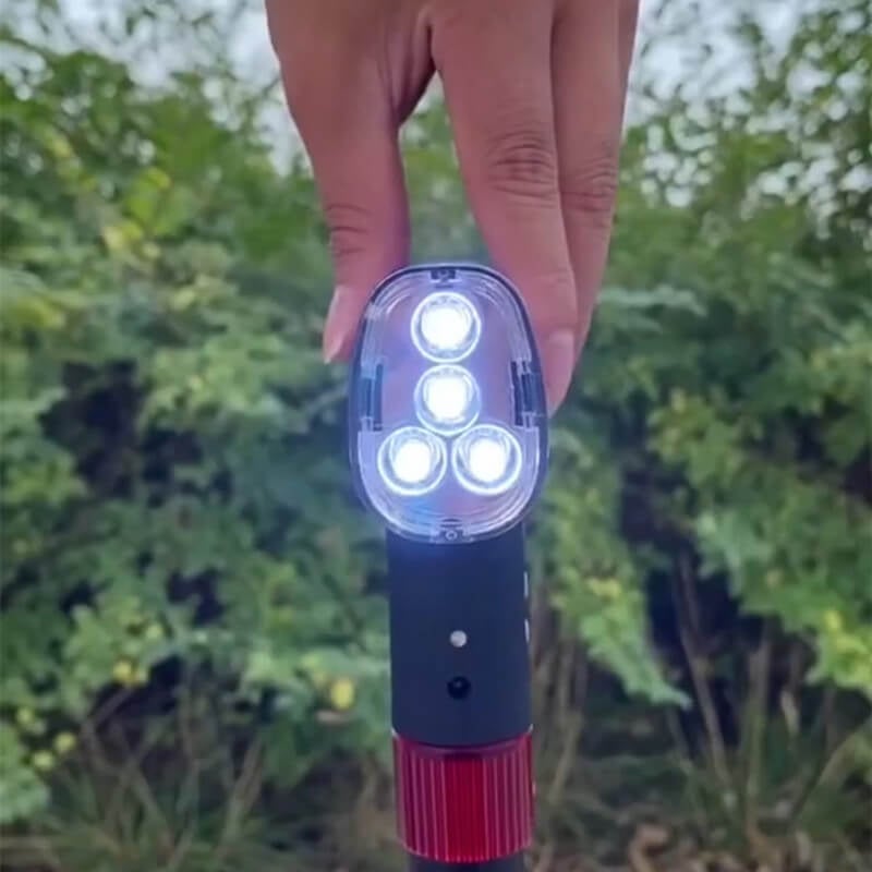 Walking Cane with LED Light and Fall Detection Alarm