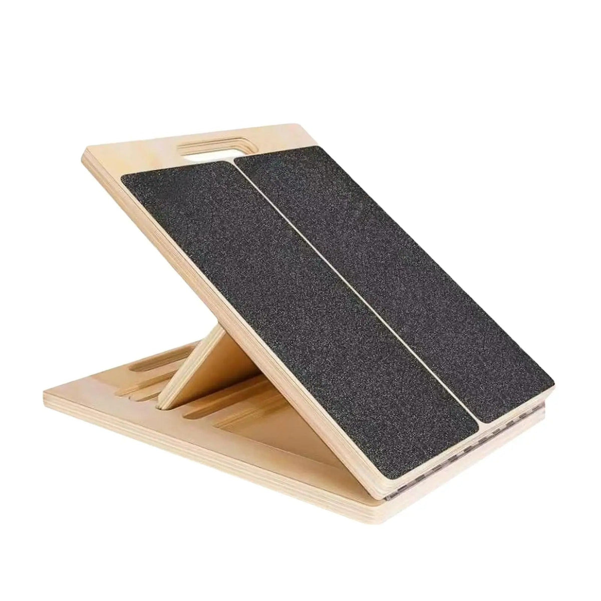 Adjustable Incline Calf Stretching Board - Foldable, Non-Slip Design