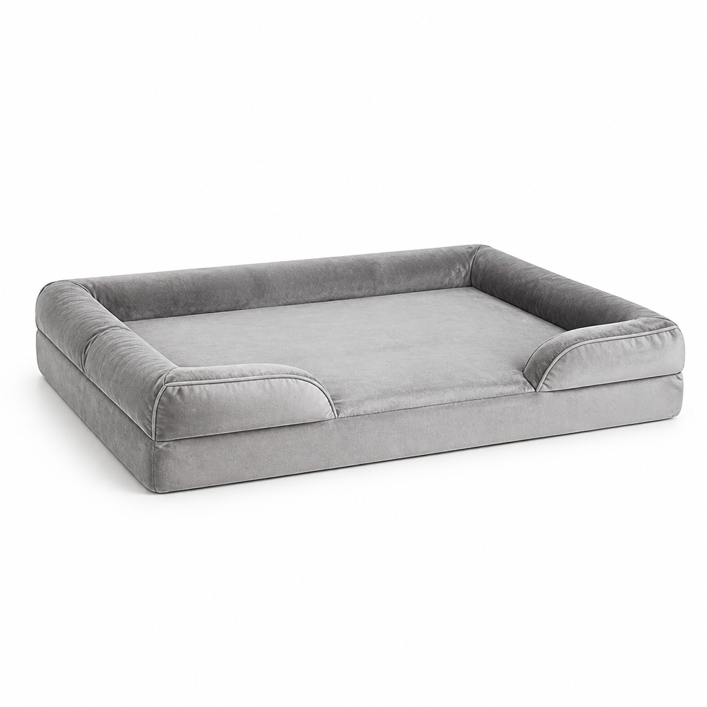 Memory & Egg-Crate Foam Non-Slip Dog Sofa Bed (Removable Washable Cover)