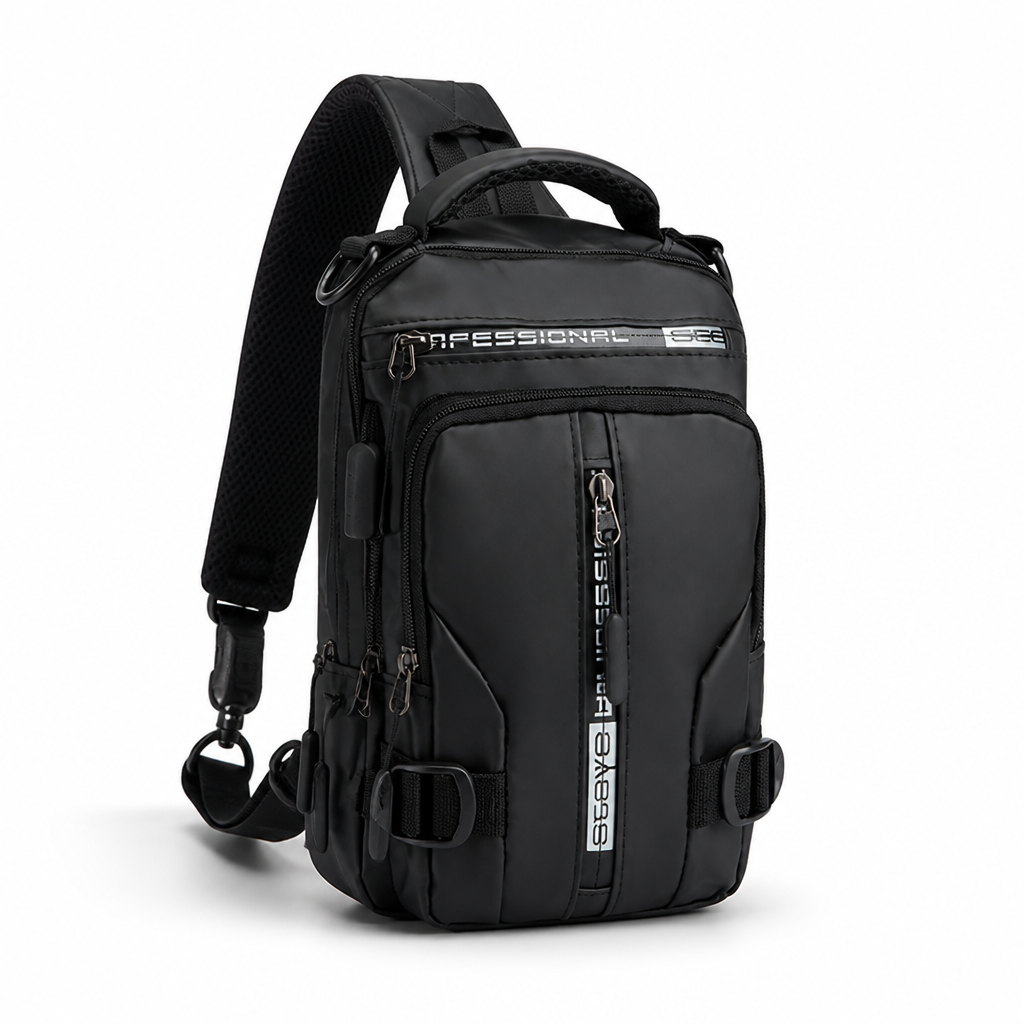 Anti-Theft Water-Repellent Convertible Sling Bag