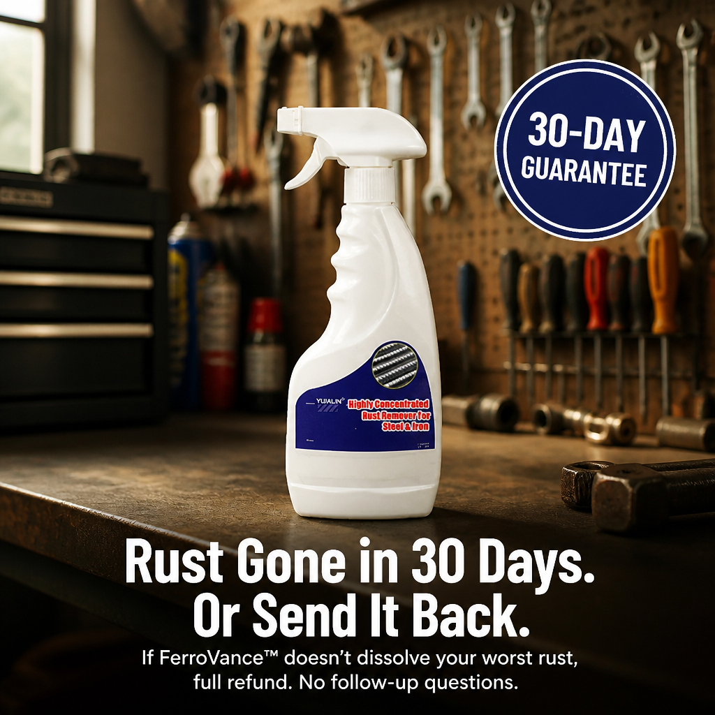 FerroVance™ — Eliminate Stubborn Rust Quickly Without Affecting the Metal Beneath