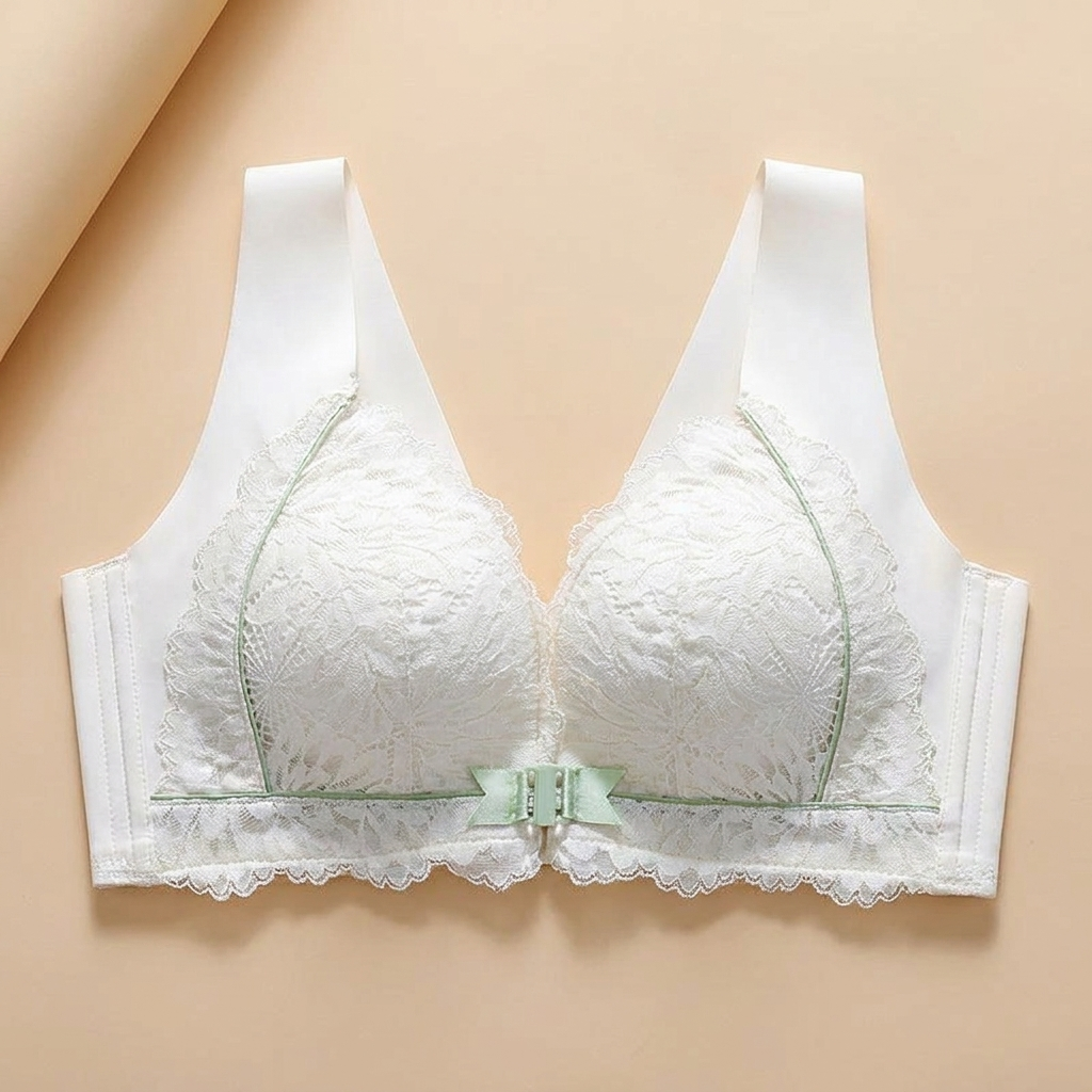 VenaraLift™ – Wireless Lifting Bra with Lace Front Closure
