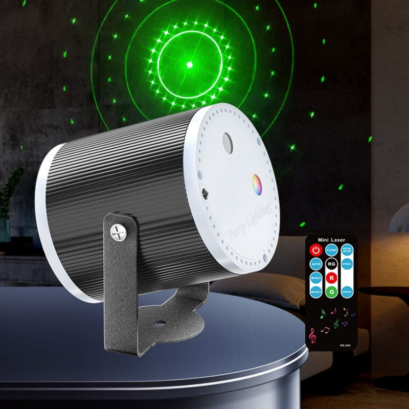 Remote-Controlled Laser Lighting for Parties with Music Sync