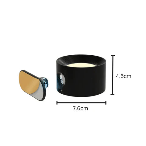 Rechargeable LED Wall Lamp with 360° Swiveling Head – Touch Control, Cordless Setup