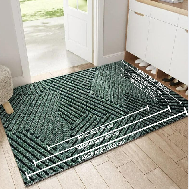 Durable Non-Slip Welcome Mat for Indoor and Outdoor Use