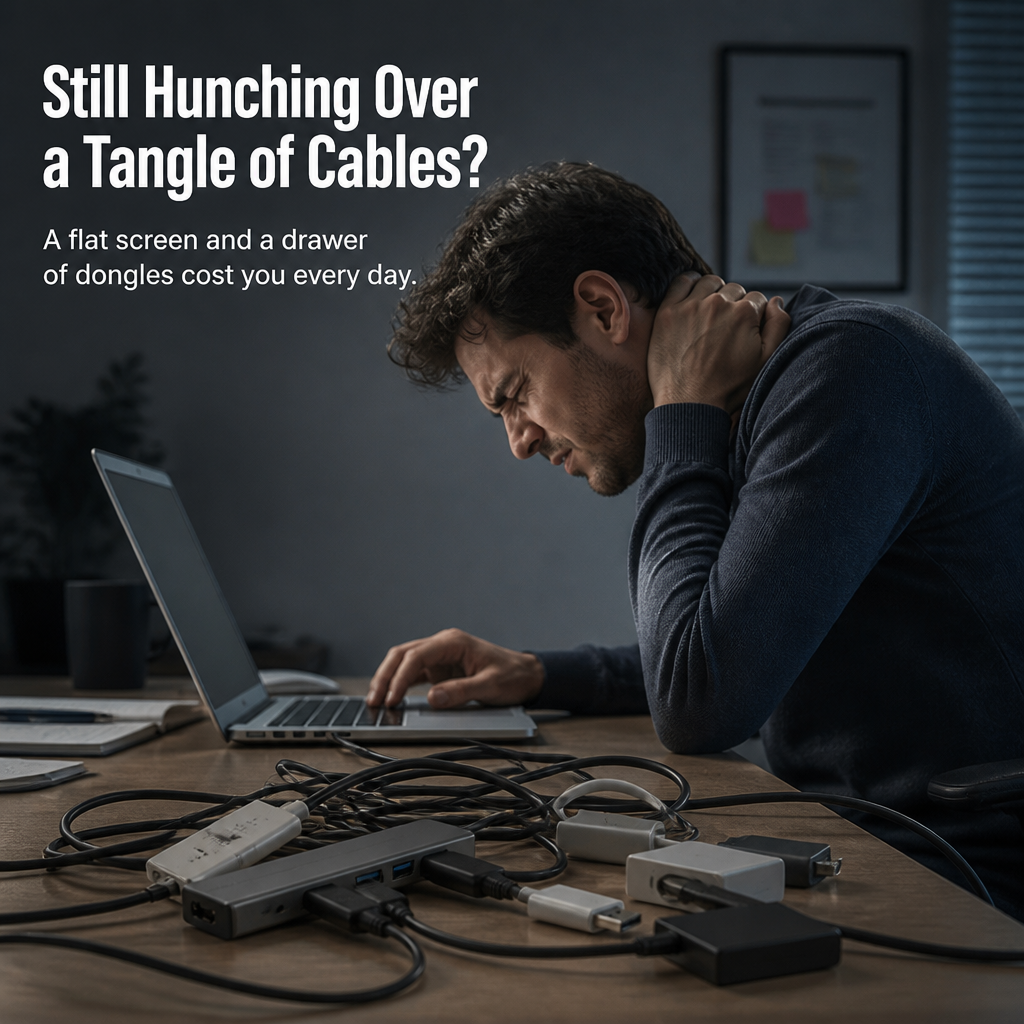 VersaFusion™ — Master Your Desk with Seamless Power and All-Day Comfort