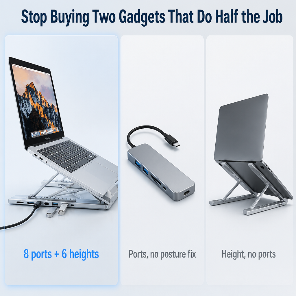 VersaFusion™ — Master Your Desk with Seamless Power and All-Day Comfort