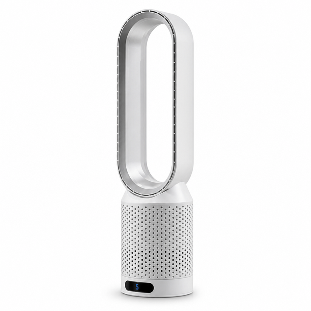 Bladeless Whisper-Quiet 3-in-1 Tower Fan