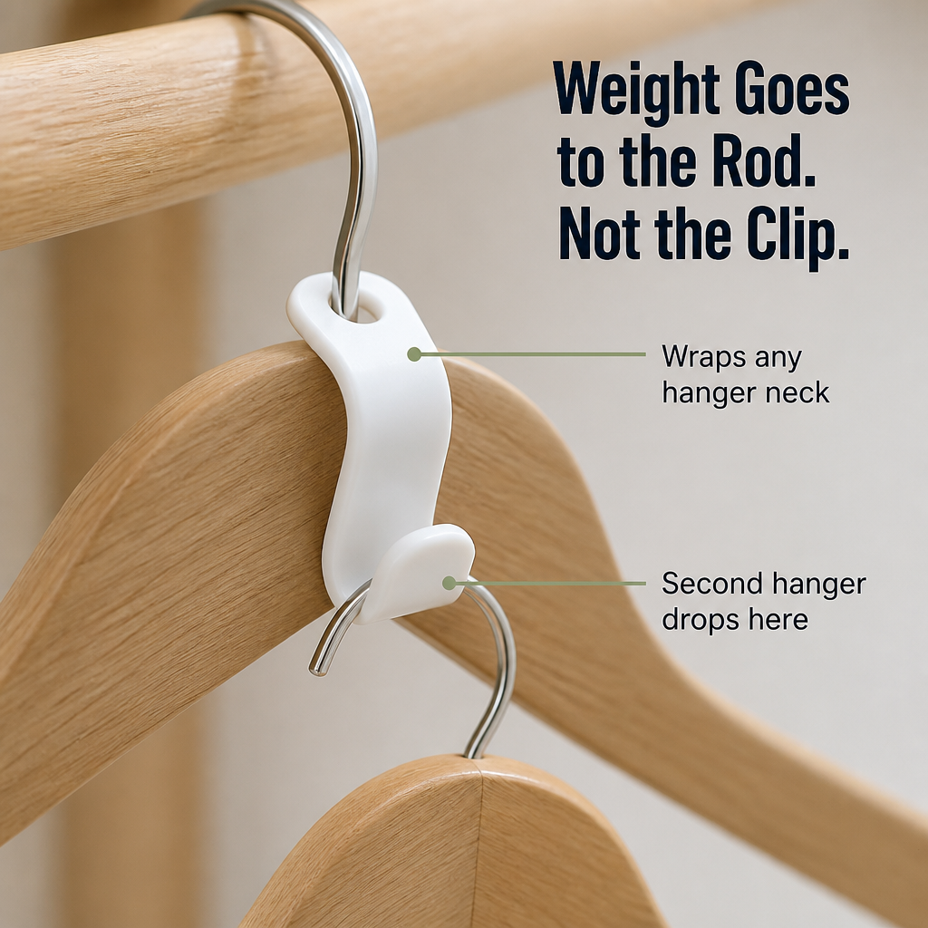 ClariHanger™ — Expand Your Closet Space Threefold Instantly Without Discarding Any Clothes